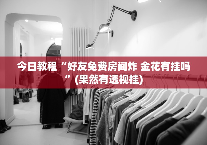 今日教程“好友免费房间炸 金花有挂吗”(果然有透视挂)